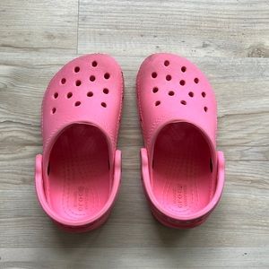 Pink CROCS Toddler Size 7